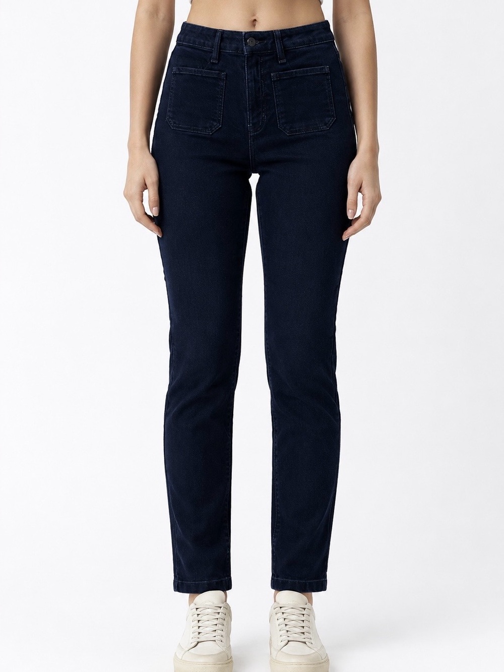 Just USA Women's Jeans Dark Wash High Rise Skinny Stretch Denim NWOT Size 27/4